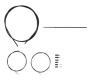 Трос+оплетка переключения Shimano105, RS900, Черный