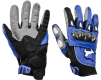 Перчатки MadBull летние S10K (синие) размер 6(L)