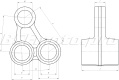 Качалка прогрессии двуплечая BSE Z4 Z5 Z6 Z6Y Z7 Z8 Z11