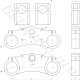 Траверсы комплект 54x60x192 CNC MOJO к BSE Z8 RTC 300R