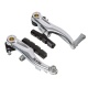 Тормоз V-brake STG HJ-612AD7-SI (в компл. входит: 2 рычага 100мм, 2-е колодки 60 мм, напра Задние