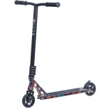 Самокат NOVATRACK PIXEL BL, PU колеса 110 мм с алюмин.ободом, жесткость PU 88A, abec9