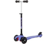 Самокат Novatrack Disco-kids Basic для детей, свет.колеса PU пер.120*24 задн.76*24мм
