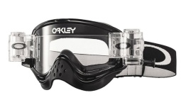 Очки для мотокросса OAKLEY O-Frame Solid черные глянцевые / прозрачная (OO7029-53)