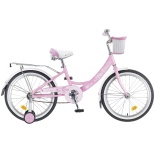 Велосипед NOVATRACK 20", GIRLISH line,розовый, 134090