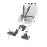 Urban Iki Фронтальное детское кресло + Compact Adapter, Shinju White/ Shinju White, до 15кг