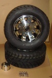 Колёса передние дорожные в сборе, QR_300_450 Maxxis Spearz 18.5х6-10, 165/70-10, 100x4, ET-25, к-т 2