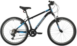 Велосипед STINGER 24" ELEMENT STD черный, алюминий, размер 14"#146951