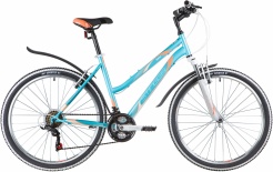 Велосипед STINGER 2021 LATINA Белый- голубой