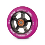 Колесо HIPE 5spoke 100mm black/purple