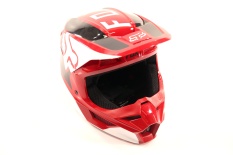 Мотошлем подростковый Fox V1 Revn Youth Helmet Flame Red 2021
