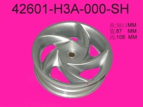 Диск колёсный задний 12"x3.50" 19шлиц барабан130