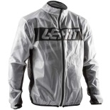 Дождевик Leatt Racecover Jacket Translucent серый 2020