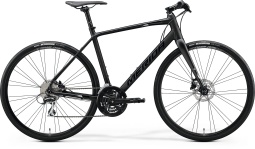 Велосипед Merida Speeder 100 700C MattBlack/GlossyBlack/Silver (2020)