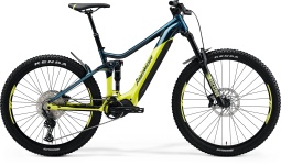 Велосипед Merida 2021 eOne-Sixty 500 Р:M(43cm) TealBlue/Lime