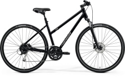 Велосипед Merida (2021) Crossway 100 Lady GlossyBlack/MattSilver