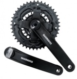 Система Shimano TY301, 175мм, Кв, 42/34/24, без защ,, черн, б/уп
