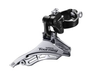 Переключатель передний Shimano Tourney, TY300, нижн. тяга, хомут 34,9, уг.:66-69, для 42T, б/уп.