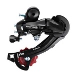 Переключатель задний Shimano Tourney, TZ500, GS, 6ск., крепление на петух, 6ск., б/уп.