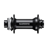 Втулка передняя Shimano MT400, 32 отв, Center Lock, под ось 15мм(без оси), OLD 110мм, цв. черн.