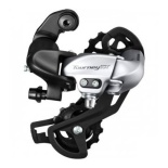 Переключатель задний Shimano Tourney, TX800, 7/8ск., крепление на петух, цв. серебр.