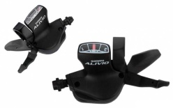 Шифтер Shimano Alivio, M4010, лев, 2ск, тр. 1800мм