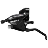 Шифтер Shimano Tourney, EF500, прав, 7ск, тр., цв. Черный