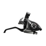 Шифтер Shimano Tourney, EF51, прав, 7ск, тр.+оплетк, цв. черн. (10130202/240215/0003240, МАЛАЙЗИ
