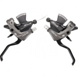 Шифтер Shimano Altus, M370, лев/пр, 3x9ск, тр.+оплетк, цв. черн. (10130202/100315/0004614, ИНДОН