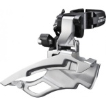 Переключатель передний Shimano Deore, M611, ун. тяга, ун. хомут, уг.:66-69, для 40-42T, хомут 34.9 с