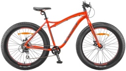 Велосипед-fatbike STELS Aggressor MD 26" V010 20" Красный/серый