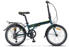 Велосипед STELS Pilot-630 20" V020 11.5" Тёмно-зелёный 2019 (LU084741)