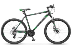Велосипед STELS Navigator-500 V 26" V030 16" Чёрный/зелёный 2019 (LU093441)