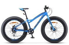 Велосипед-fatbike STELS Aggressor D 24" V010 13.5" Синий (LU092494)