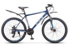 Велосипед STELS Navigator-620 MD 26" V010 14" Тёмно-синий (LU088804)