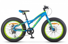 Велосипед STELS Pilot-280 MD 20" V020 синий матовый/зеленый