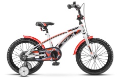 Велосипед STELS Arrow 16" V020 9.5" Белый/красный