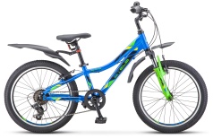 Велосипед STELS Pilot-260 Gent 20" V010 10" Синий/зелёный