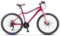 Велосипед STELS Miss-5000 MD 26" V020 16" Вишнёвый/розовый (LU096322)