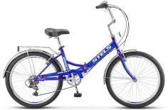 Велосипед STELS Pilot-750 24" Z010 14" Голубой (LU85351)