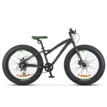 Велосипед-fatbike STELS Aggressor D 24" V010 13.5" Черный (LU092494)