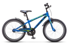 Велосипед STELS Pilot-200 Gent 20" Z010 11" Синий (LU092547)