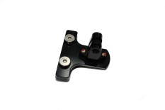 Крепление QBEST QBA-GP01 для GoPro руль, алюминий, черное