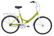 Велосипед FORWARD 2021 VALENCIA 24 3.0 (24" 3 ск. рост 16") зеленый/серый