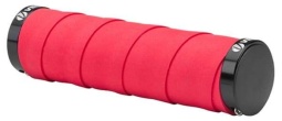 Грипсы Velo VLG-852 130 мм, красные
