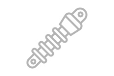 Амортизатор задний 85