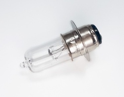 Лампа фарная P15D-25-1 (2 уса) 12V/18W/18W BSE