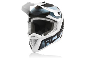 Шлем Acerbis LINEAR White/Light-Blue