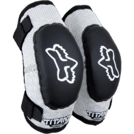 Налокотники подростковые Fox Titan Elbow Youth Guard Black/Silver (08039-464-OS)