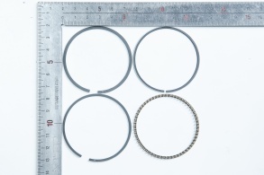 Кольца поршневые комплект S125 (одно кольцо хромированное) BSE ZS154FMI